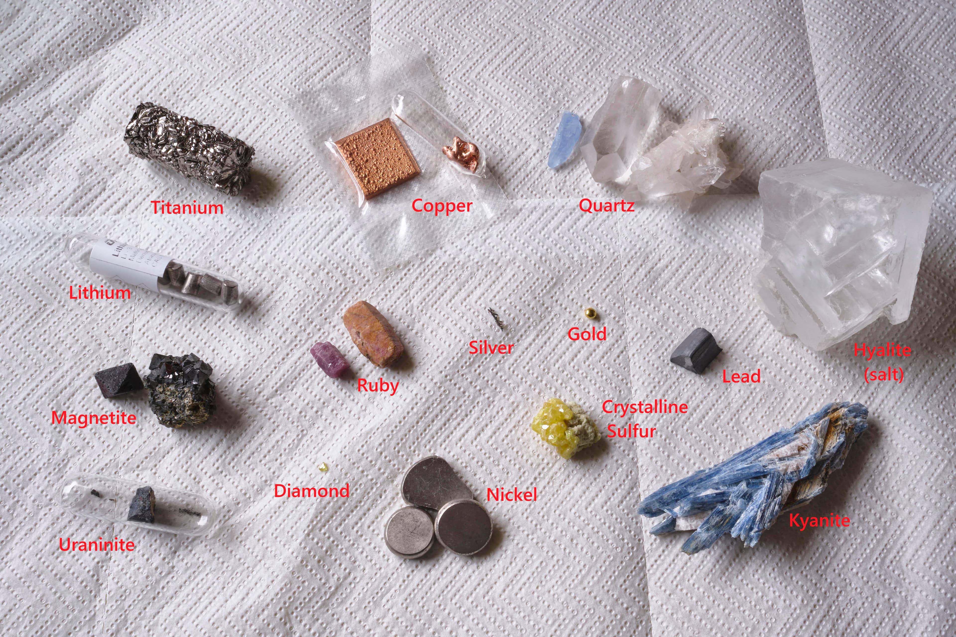 Natural Kyanite Slice